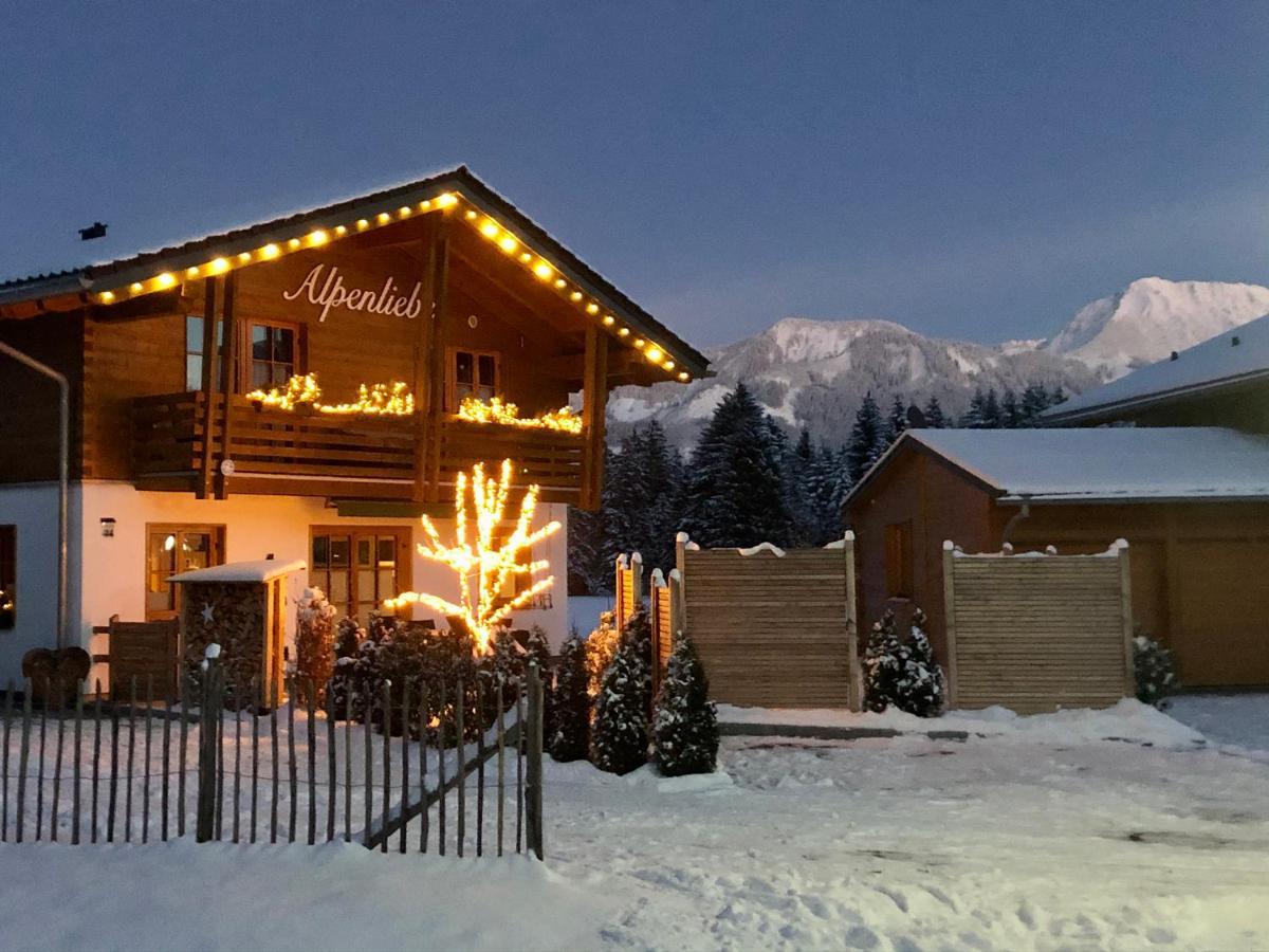 Traumferienwohnung Alpenliebe Sommer-Hoernerbahnen Kostenlos Bolsterlang Exterior foto